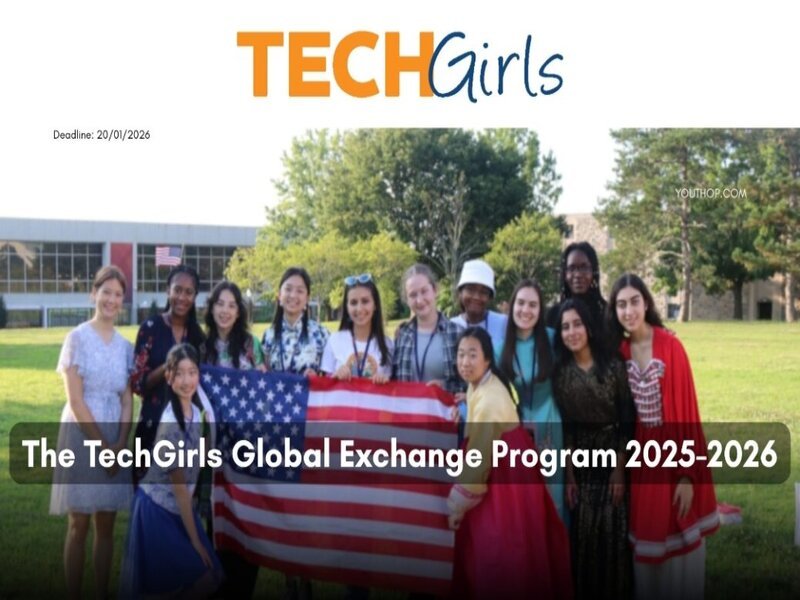 TechGirls 2026 Exchange Program in the USA: Fully Funded Opportunity for Young Women in Technology