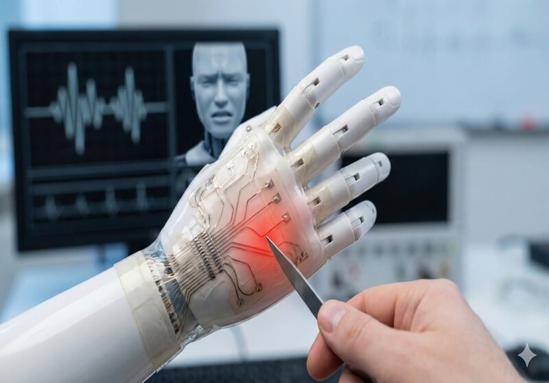 Chinese Scientists Develop Neuromorphic Electronic Skin Giving Robots Human-Like Sense of Touch