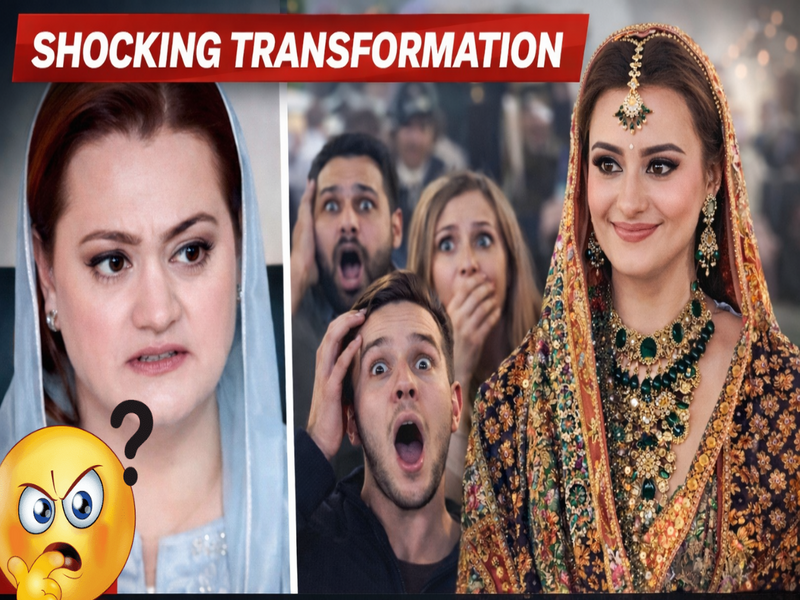 Marriyum Aurangzeb’s Transformation Goes Viral as Wedding Photo Sparks Public Debate