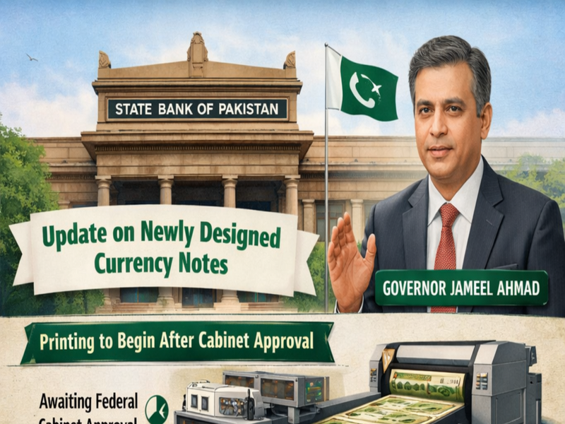State Bank of Pakistan Provides Latest Update on New Currency Notes