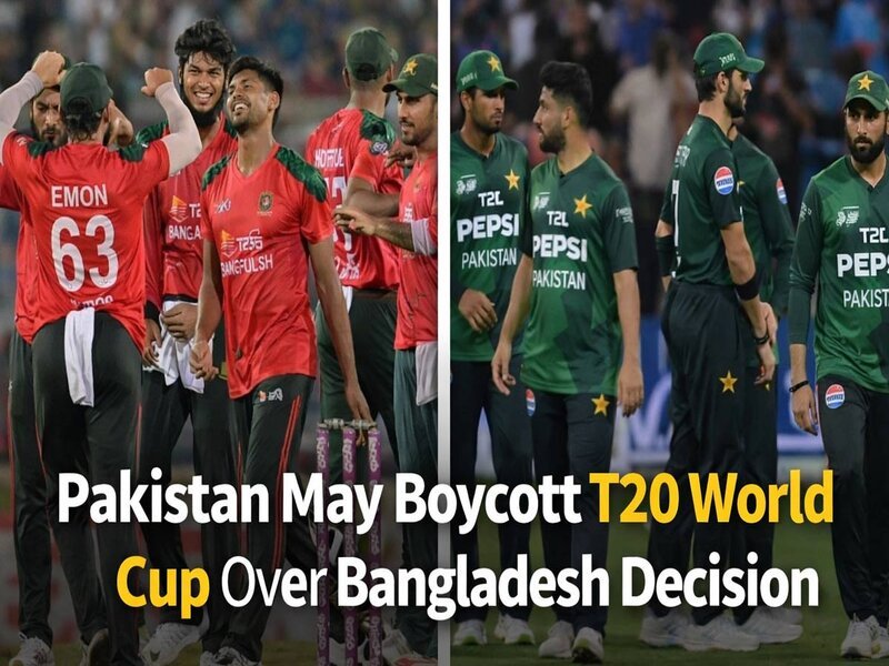 Pakistan May Boycott T20 World Cup If Bangladesh Pulls Out Over Schedule Dispute