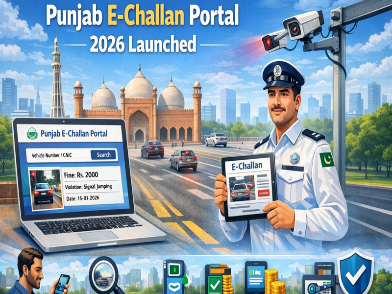 Punjab Launches E-Challan Portal 2026 to Streamline Traffic Fines and Payments