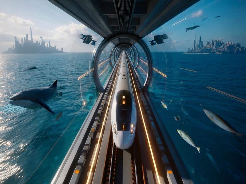 Engineers Begin Construction of Deep-Sea Rail Tunnel Aimed at Linking Continents