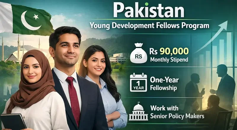 Young Development Fellows Program Offers Rs. 90,000 Monthly Stipend