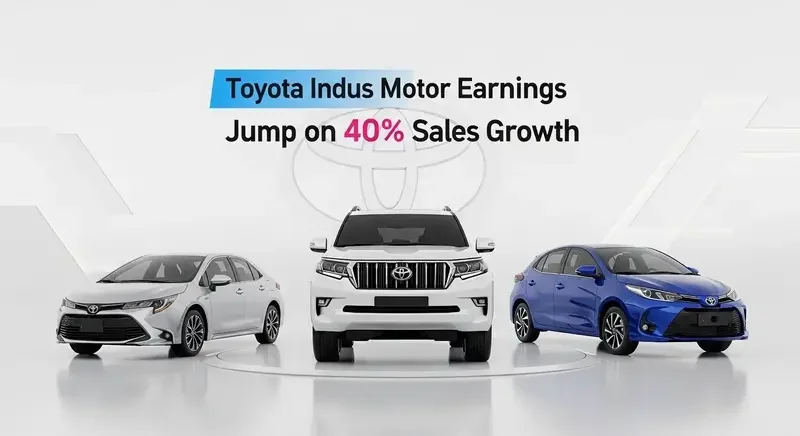 Toyota Indus Motors Reports Record Earnings Amid 40% Surge in Car Sales