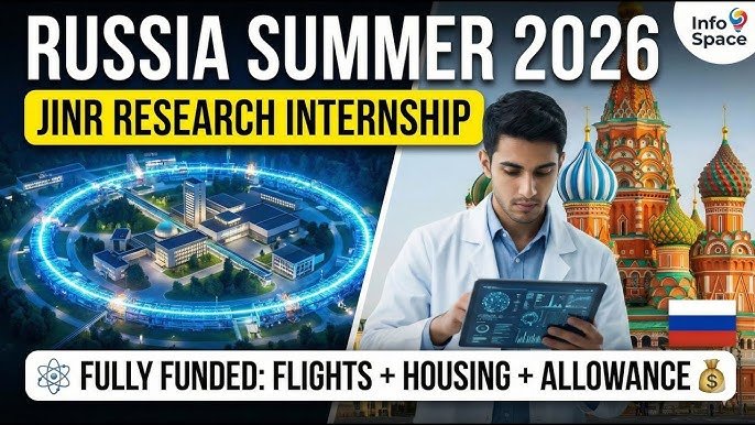 JINR Summer Student Program 2026 in Russia: Fully Funded Research Internship for International Students