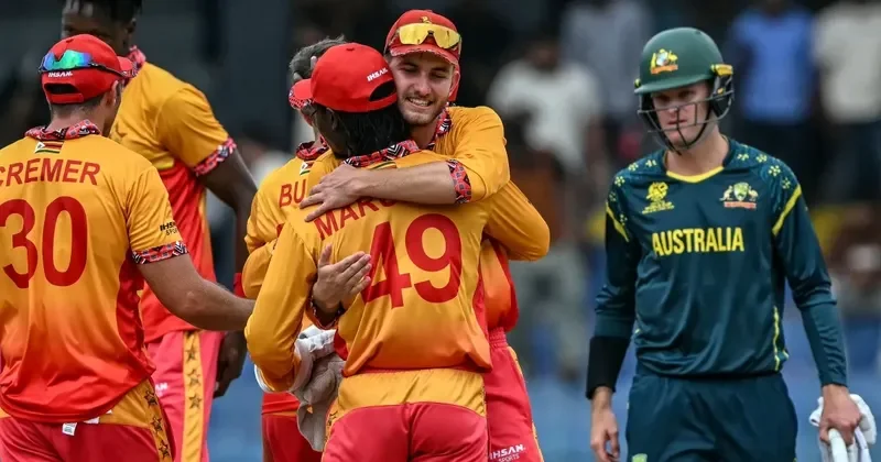 Zimbabwe Defeat Australia in T20 World Cup Upset, Shock Cricket Fans Worldwide