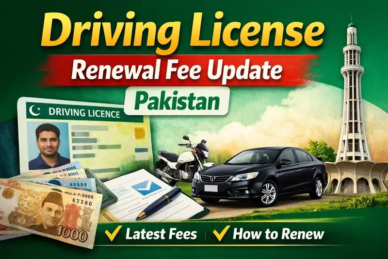 Driving License Renewal Fees Updated for 2026 – Complete Guide