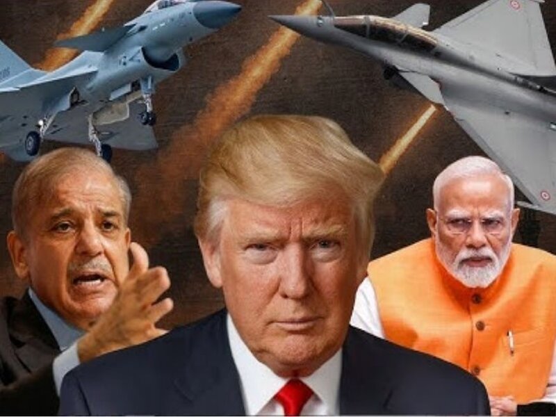 Trump Says 10 Aircraft Shot Down During Pak‑India Conflict, Credits US Pressure for Ceasefire