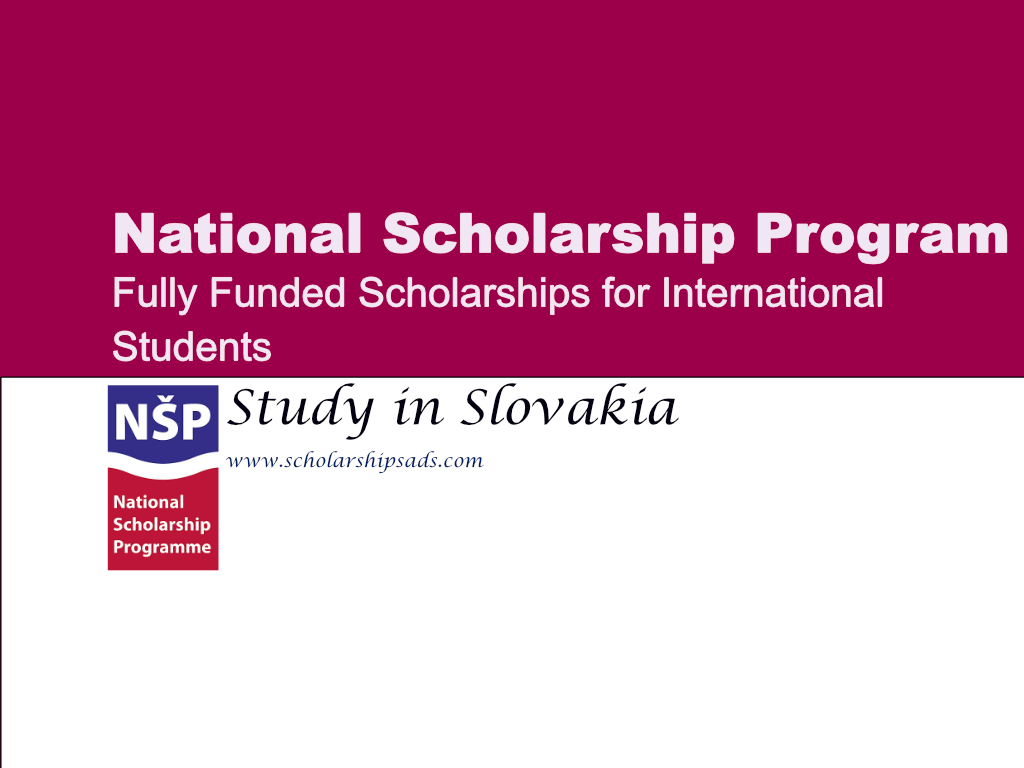 Slovakia NSP Scholarship application procedure