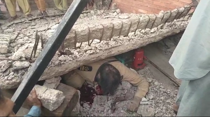 Pedestrian Bridge Collapse at Khanewal Railway Junction